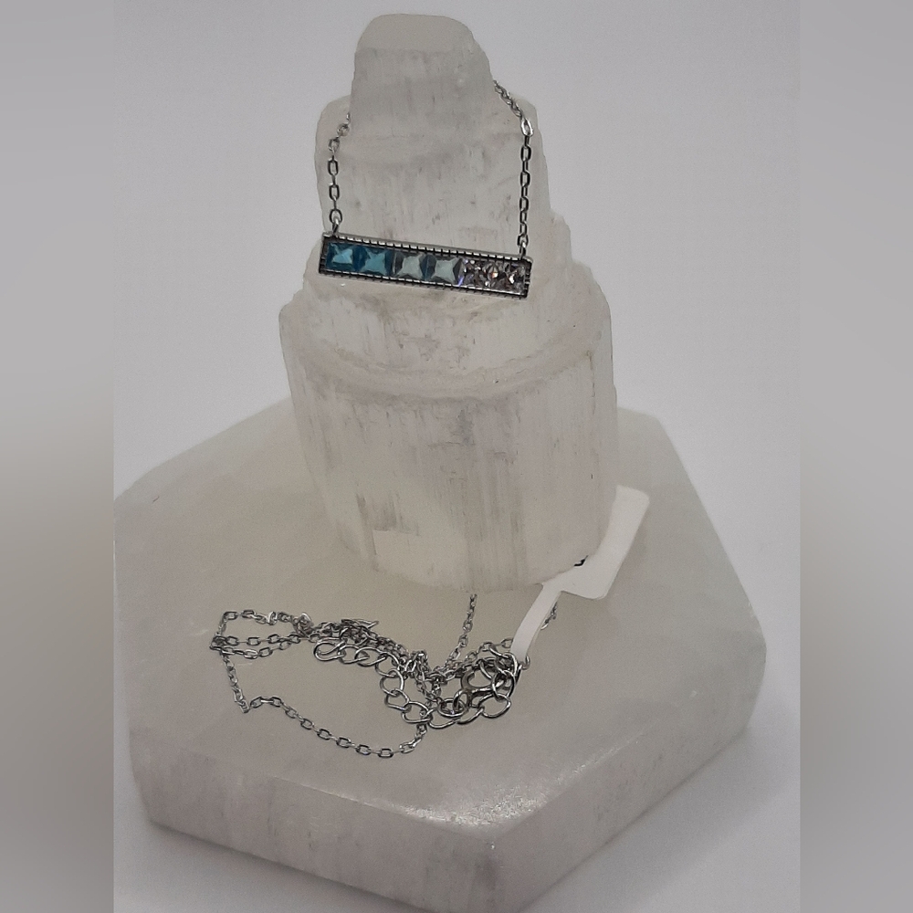 N15 Sterling Silver Birthstone Necklace- Charmed Aroma